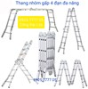 Thang nhôm gấp đa năng 4 đoạn Advindeq ADM103 - Đài Loan