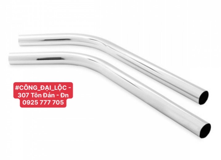 2 đoạn Cần nối dài hút bụi , chất liệu Inox tháo lắp nhanh tiện lợi
