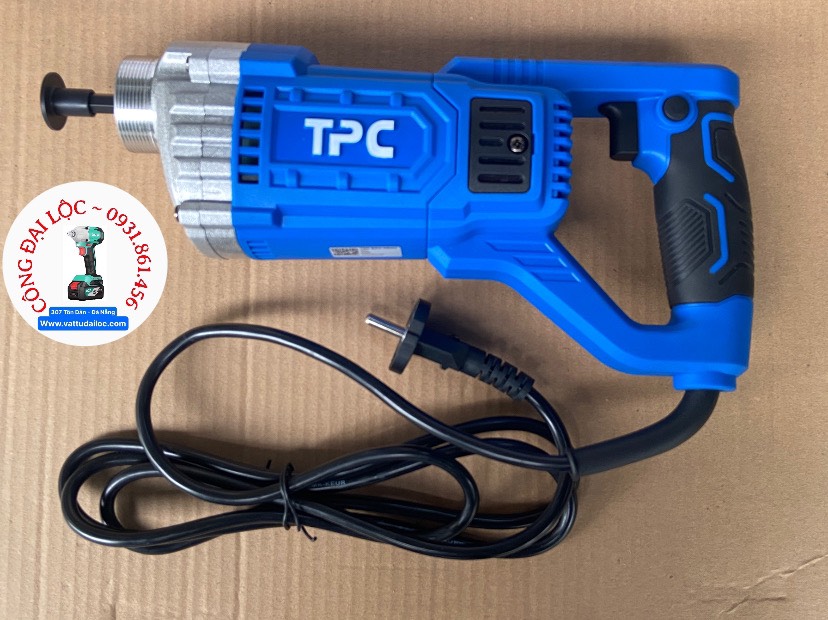 6358 - Máy đầm dùi Bêtông cầm tay TPC 1.200w