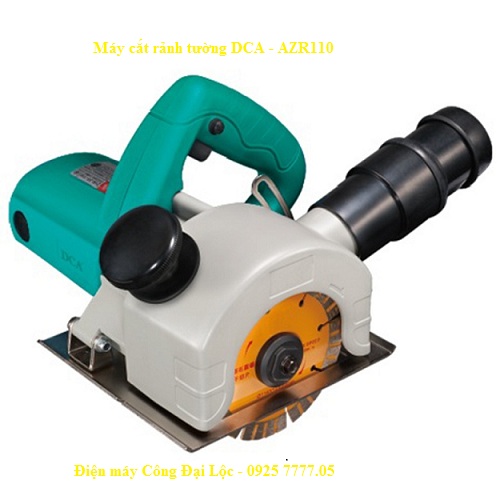 AZR110 - Máy cắt rảnh tường nhiều lưỡi DCA 1,400w kèm 2 lưỡi fi 110mm