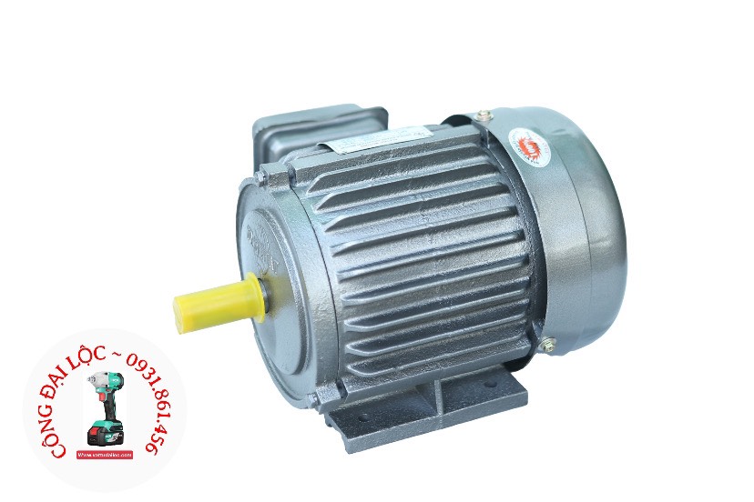 Động Cơ Điện 1 Pha 2HP - 1.5kW Vỏ Gang ( vòng tua chậm , 1.500 vòng / phút )