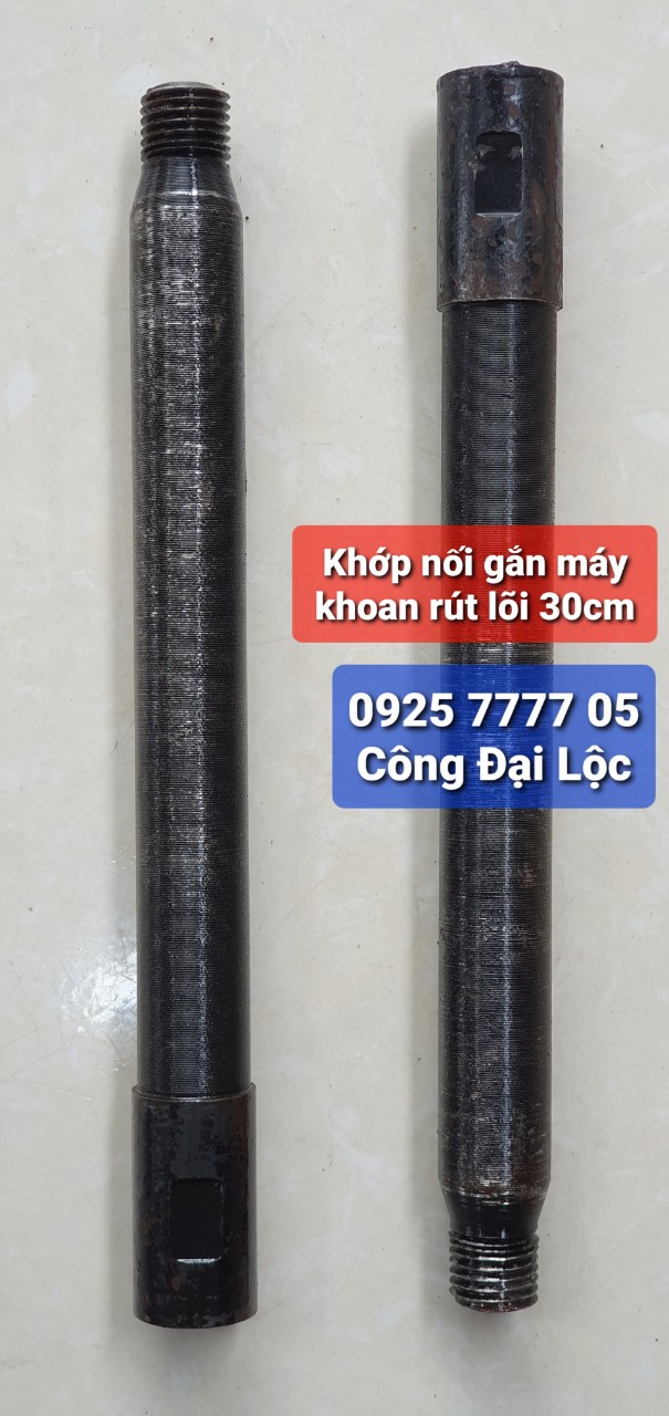 Khớp nối dài 30cm gắn mũi khoan rút lõi 