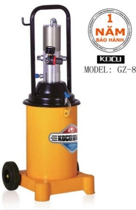 [ GZ8 ] - Máy bơm mỡ dùng khí nén 12 Lít Kocu