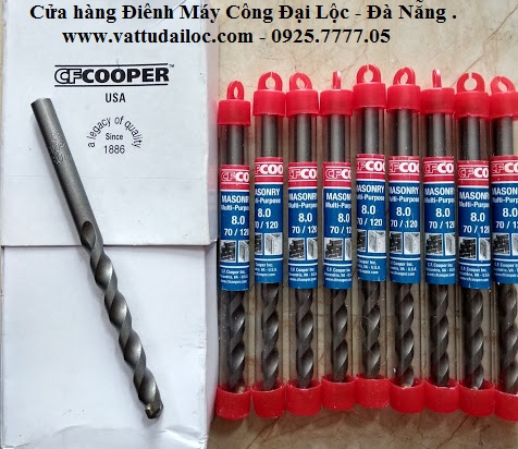 MŨI KHOAN BÊ TÔNG ĐUÔI KẸP HIỆU CFCOOPER - MỸ 