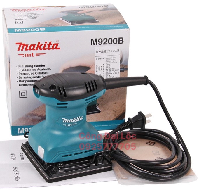 Máy chà nhám rung Vuông Makita M9200B