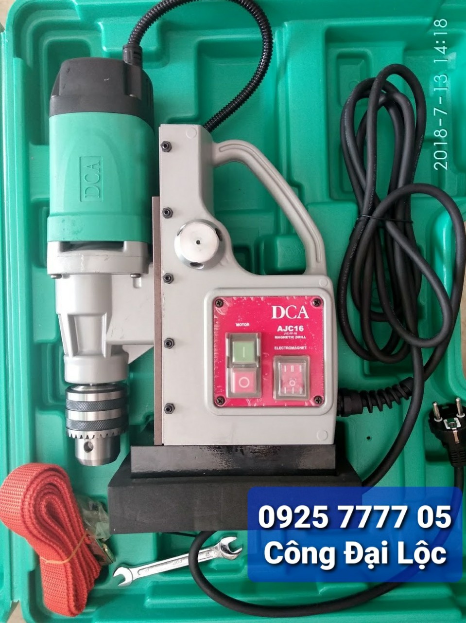 AJC16C - Máy khoan từ 900w DCA khoan mũi tối đa 16mm 