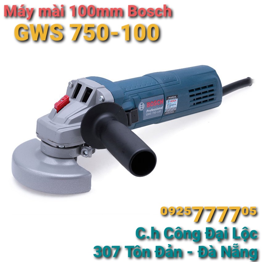 Máy mài 100mm - 750w Bosch GWS750-100