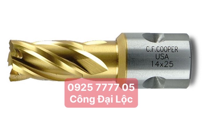 Mũi Khoan Từ Thép Gió (HSS) MH25-14 CFcooper