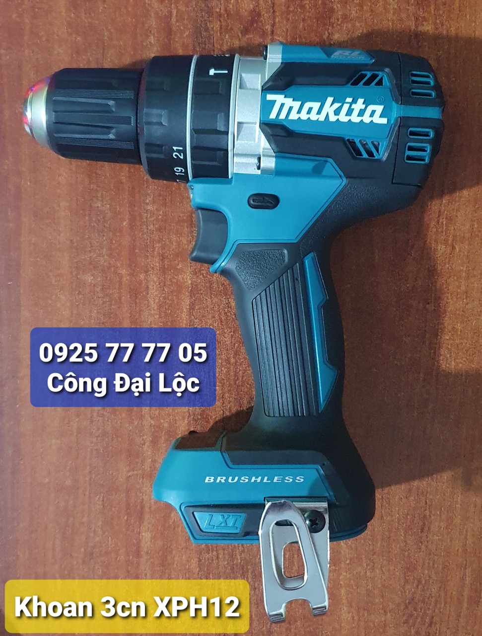 Máy khoan 3 chức năng dùng pin 18v Makita XPH12Z ( Không chổi than )