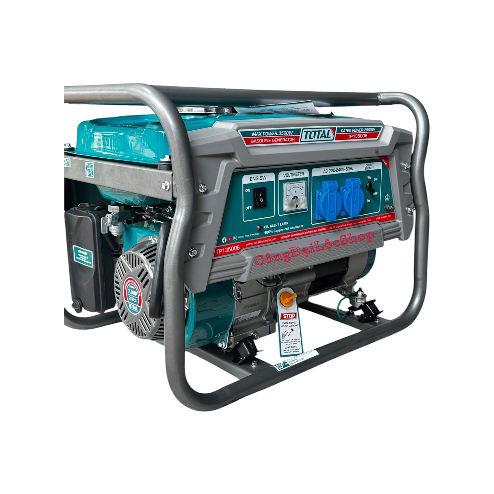 Tổ máy phát điện dùng xăng 3.5/ 2.8kW